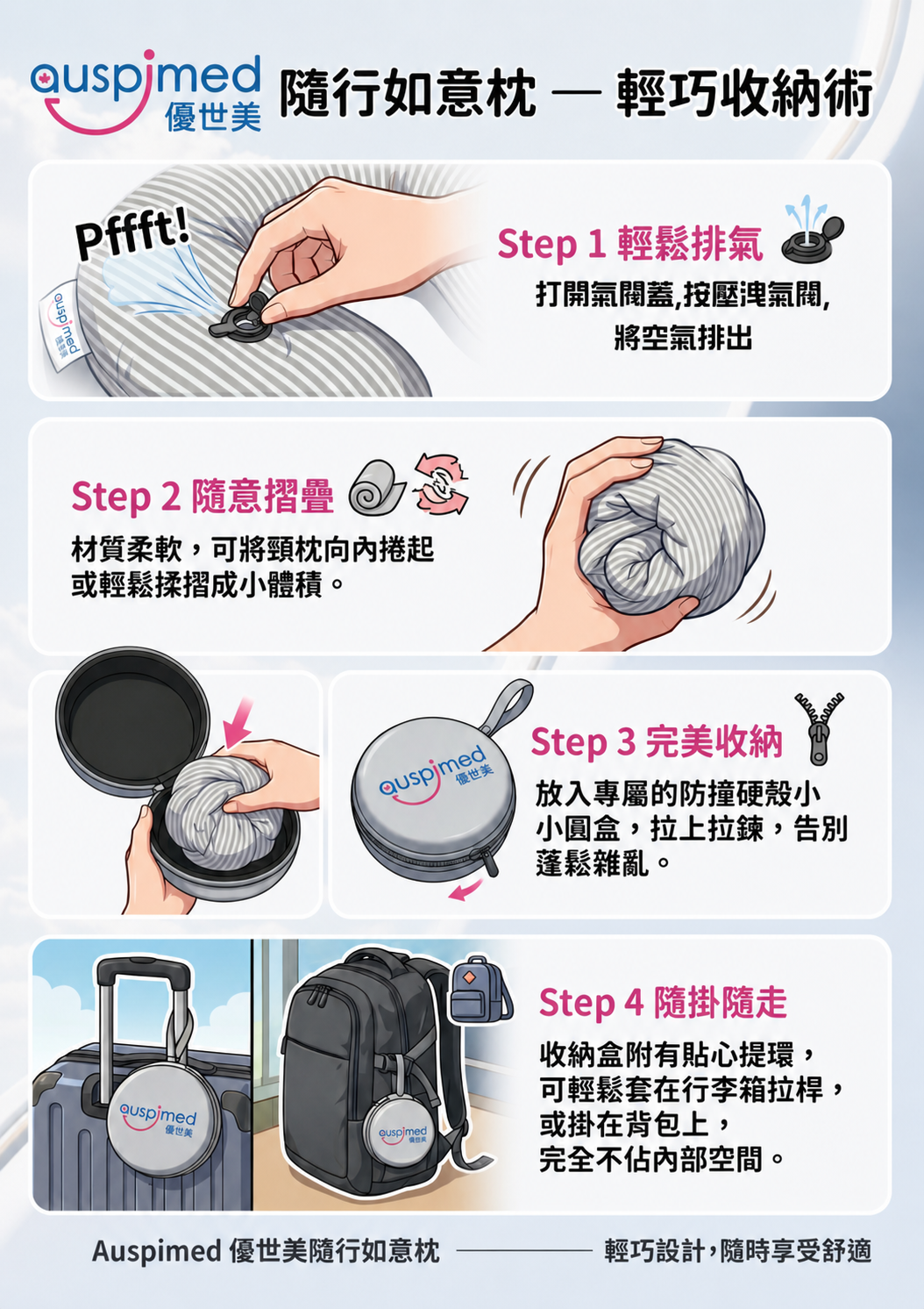 Auspimed – Portable Ruyi Travel Pillow: Exclusive 40% OFF for Ming Chi Alumni(Open new window/png file)Image